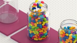 C4D Jellybean Animation