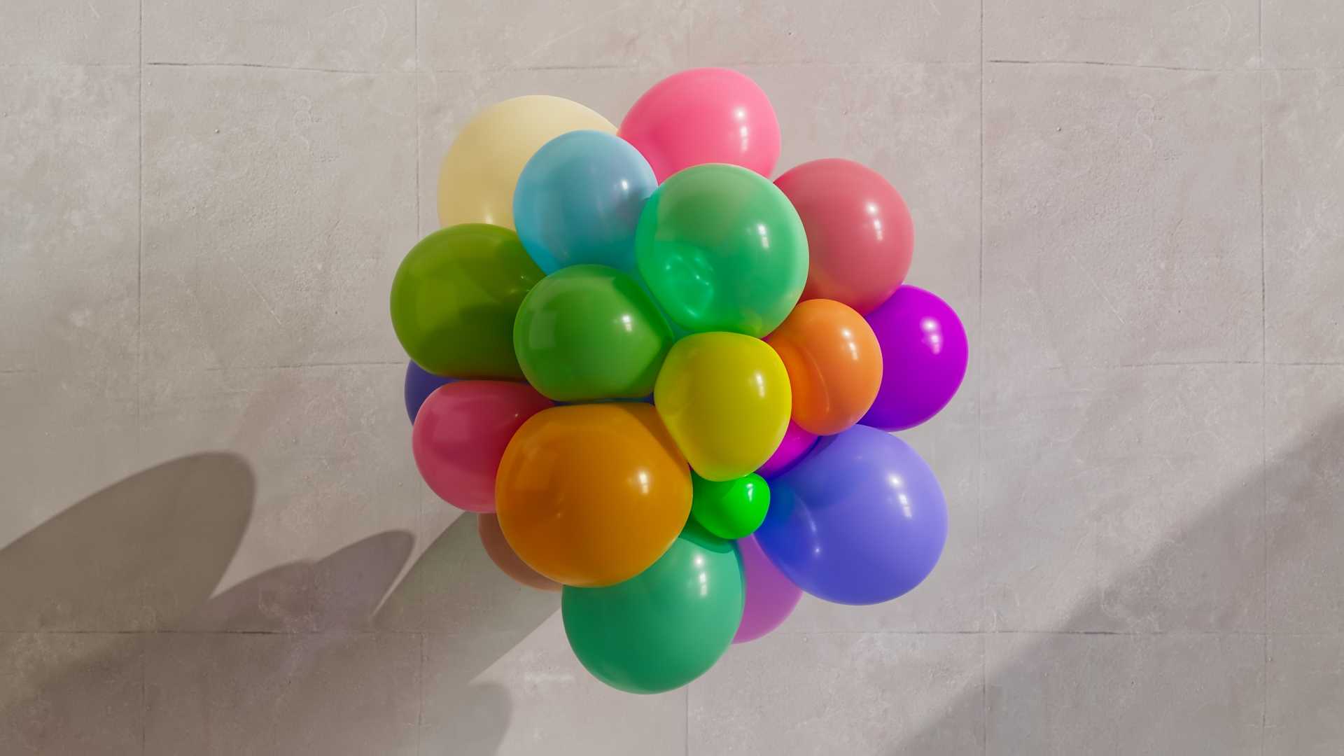 Dynamic Inflating Balloons in Cinema 4D